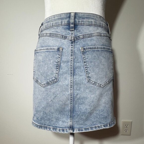NWT - Sincerely Jules Women's Denim Mini Skirt - Size 3/26 - Picture 2 of 11